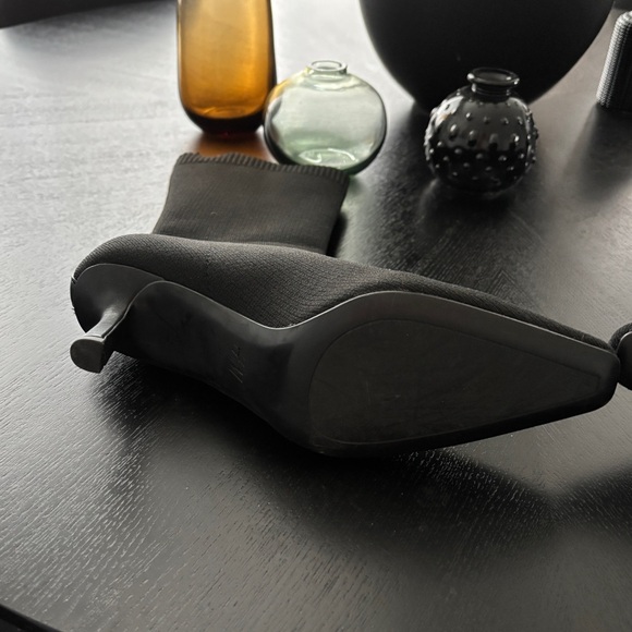 H&M Heeled Sock Boots EUR 36 / US 5 - Picture 8 of 9